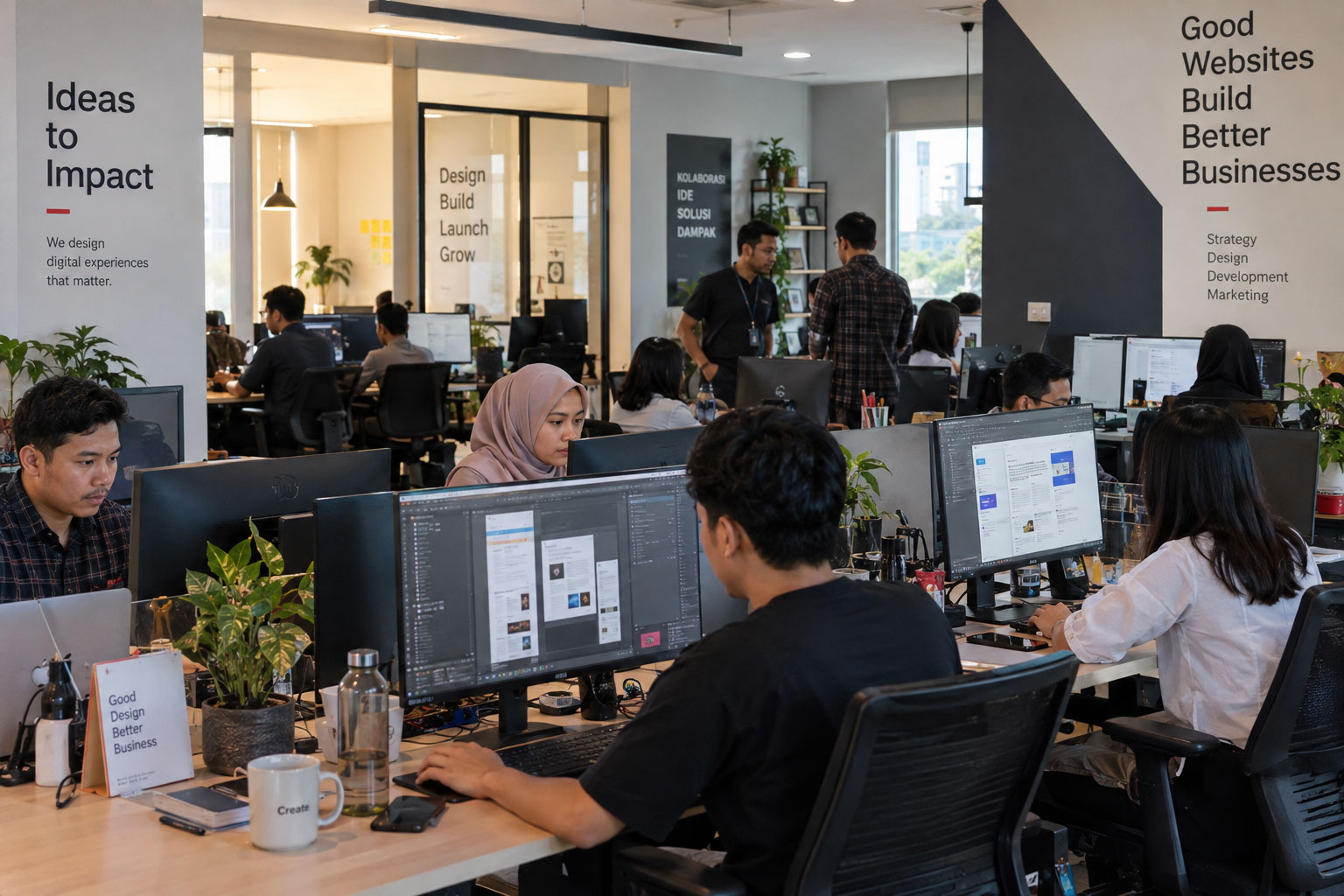 Yofie Setiawan, Web Designer