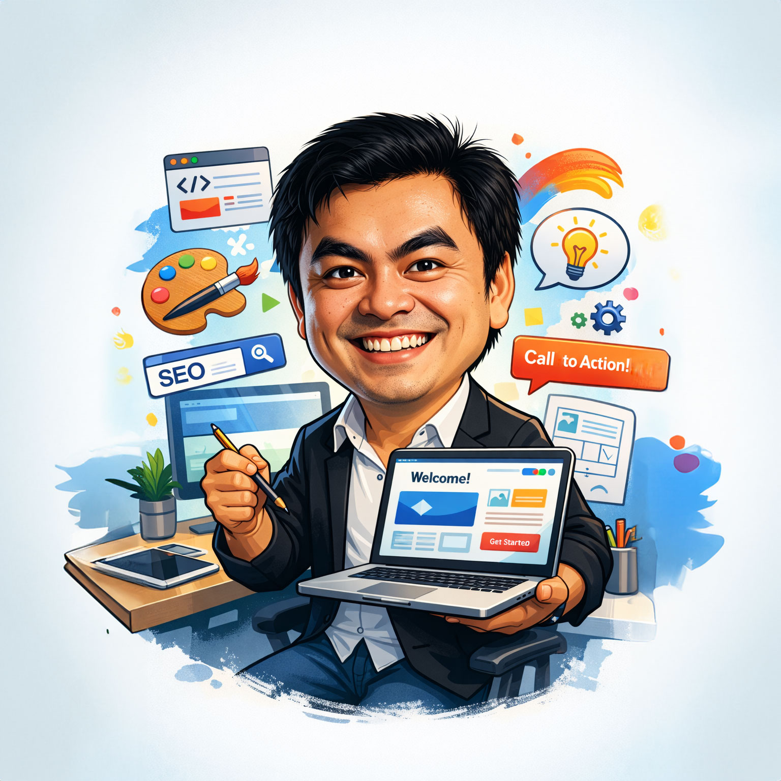 Yofie Setiawan, Web Designer